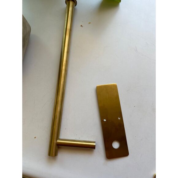 Self Adhesive Wall Mount Paper Towel Holder 13.3"L x 3.7"W - Picture 2 of 4